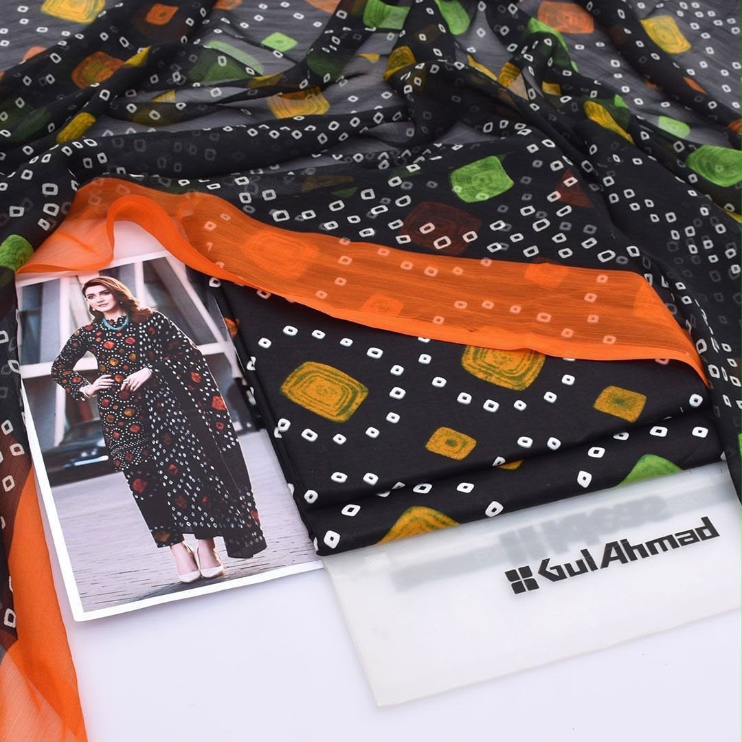 Gul Ahmed Digital Lawn 3-Piece Un-Stiched