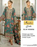 Aneela'S lawn 3-Piece Un-Stiched