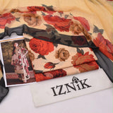 Iznik lawn 3-Piece Un-stiched