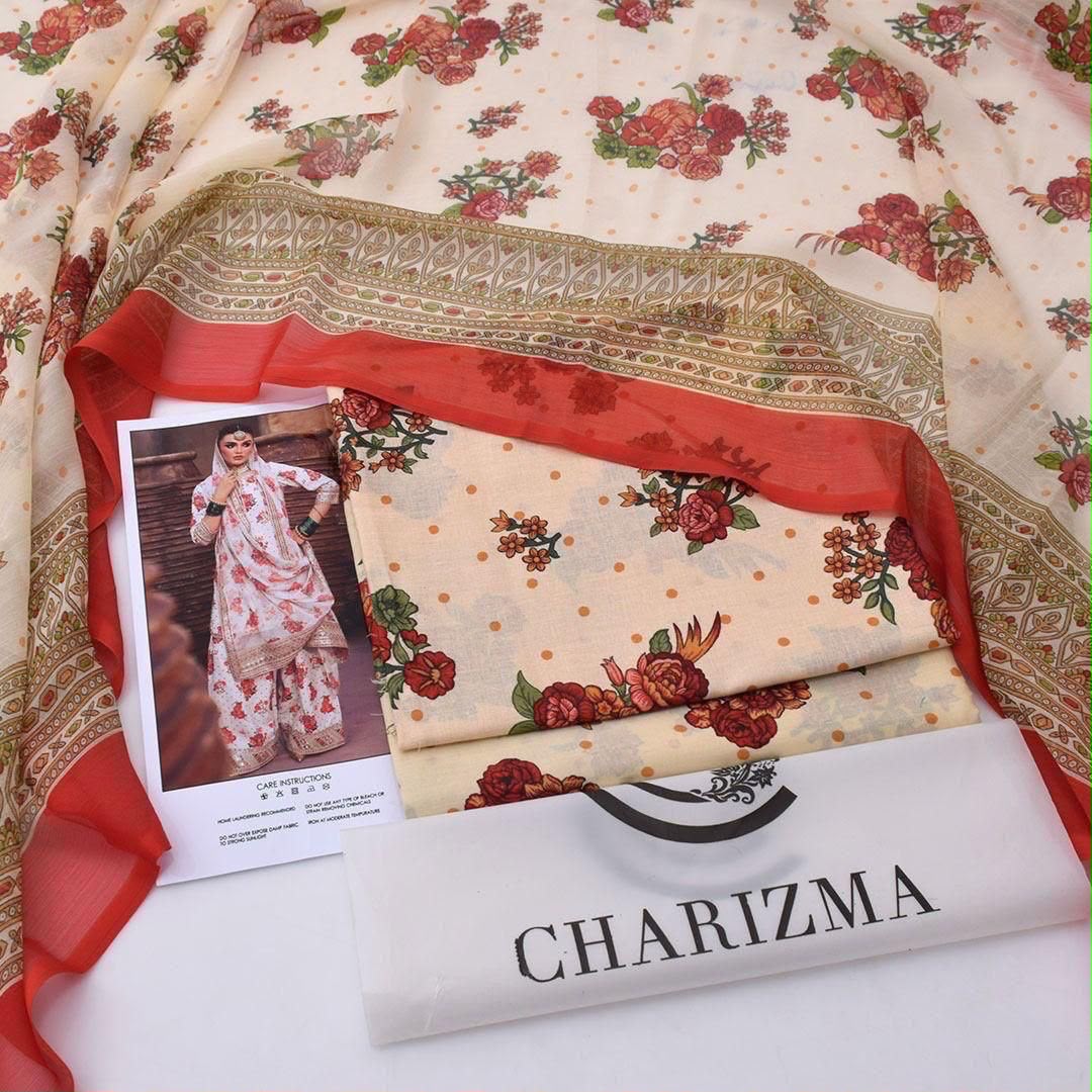 Charizma Lawn 3-Piece Unstiched