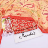Aneela'S lawn 3-Piece Un-Stiched