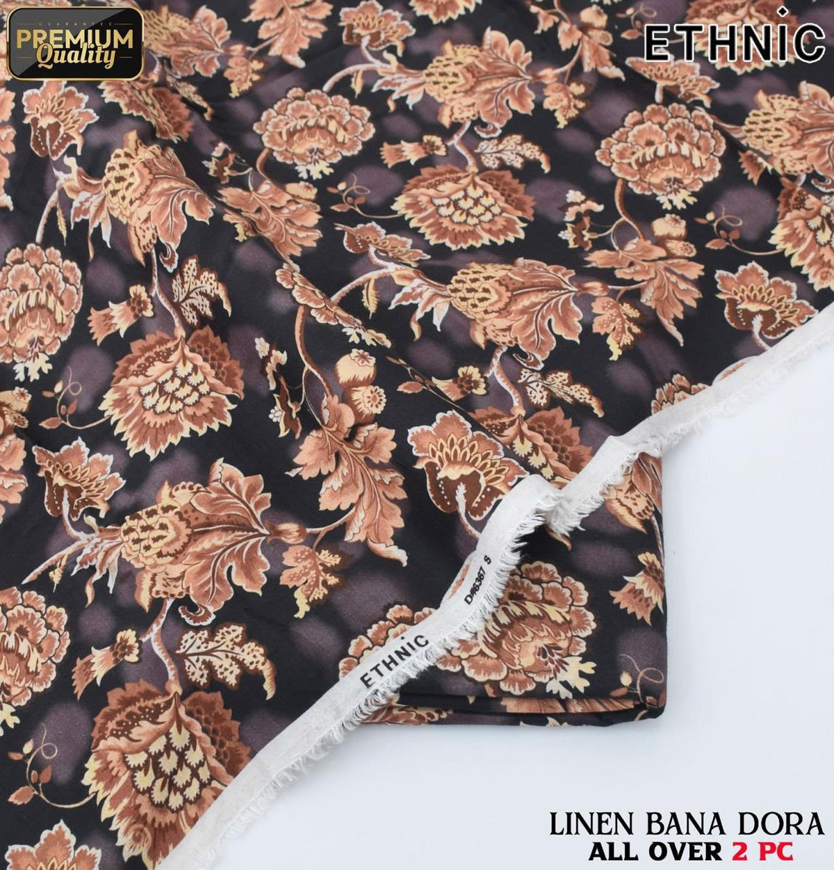 Ethnic Digital Linen 2-Piece Un-Stiched