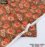 Ethnic Digital Linen 2-Piece Un-Stiched