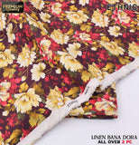 Ethnic Digital Linen 2-Piece Un-Stiched