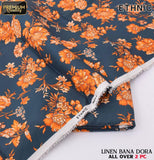 Ethnic Digital Linen 2-Piece Un-Stiched