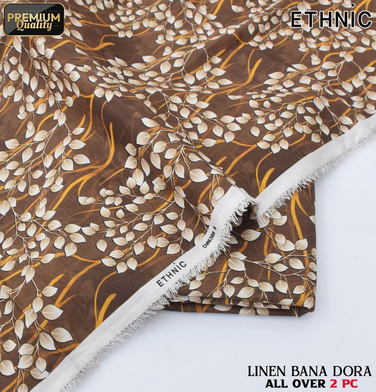 Ethnic Digital Linen 2-Piece Un-Stiched