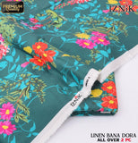 IZNIK Digital Linen 2-Piece Un-Stiched
