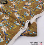 IZNIK Digital Linen 2-Piece Un-Stiched