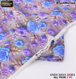 GulAhmed Digital Linen 2-Piece Un-Stiched