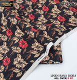 Ethnic Digital Linen 2-Piece Un-Stiched