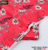 GulAhmed Digital Linen 2-Piece Un-Stiched