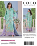 Coco By Zara Shahjahan Digital Printed Dhanak 3-Piece Un-Stiched