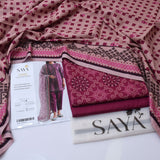 Saya Digital Printed Dhanak 3-Piece Un-Stiched