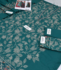 Cross Stitch Dhanak Premium Embroidered 3-Piece