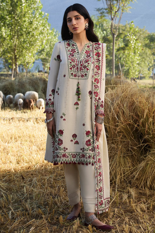 ZAHA Dhanak Premium Embroidered 3-Piece