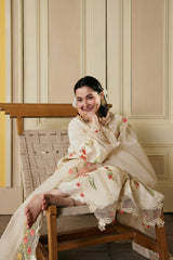 Maryam Hussain Dhanak Premium Embroidered 3-Piece