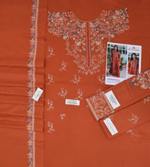Junelle Dhanak Premium Embroidered 3-Piece