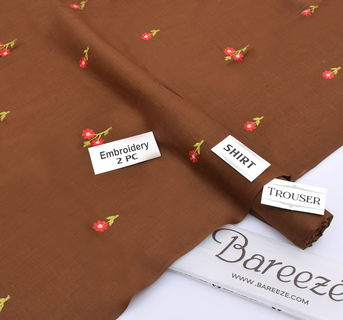 Bareeze Embroidered 2-Piece Lawn Un-stiched