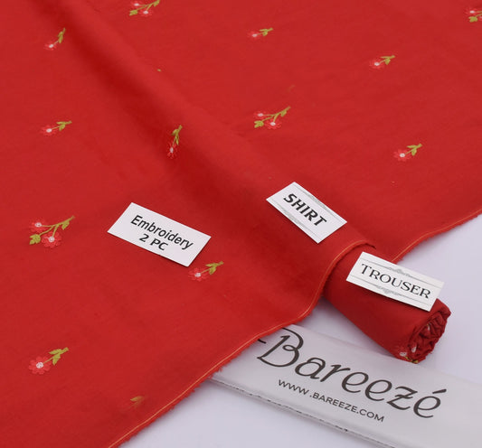 Bareeze Embroidered 2-Piece Lawn Un-stiched