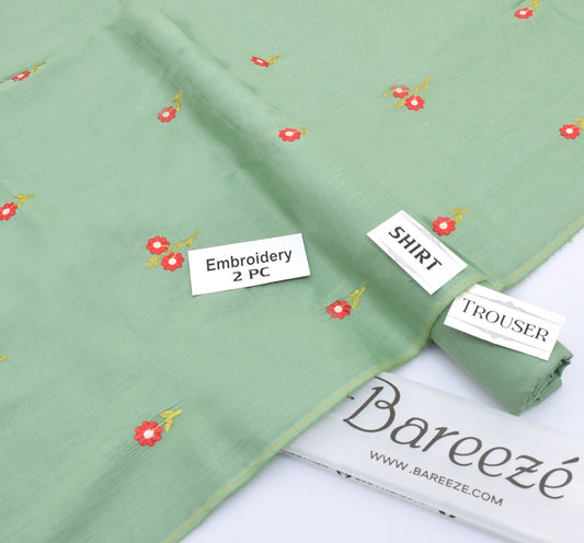 Bareeze Embroidered 2-Piece Lawn Un-stiched