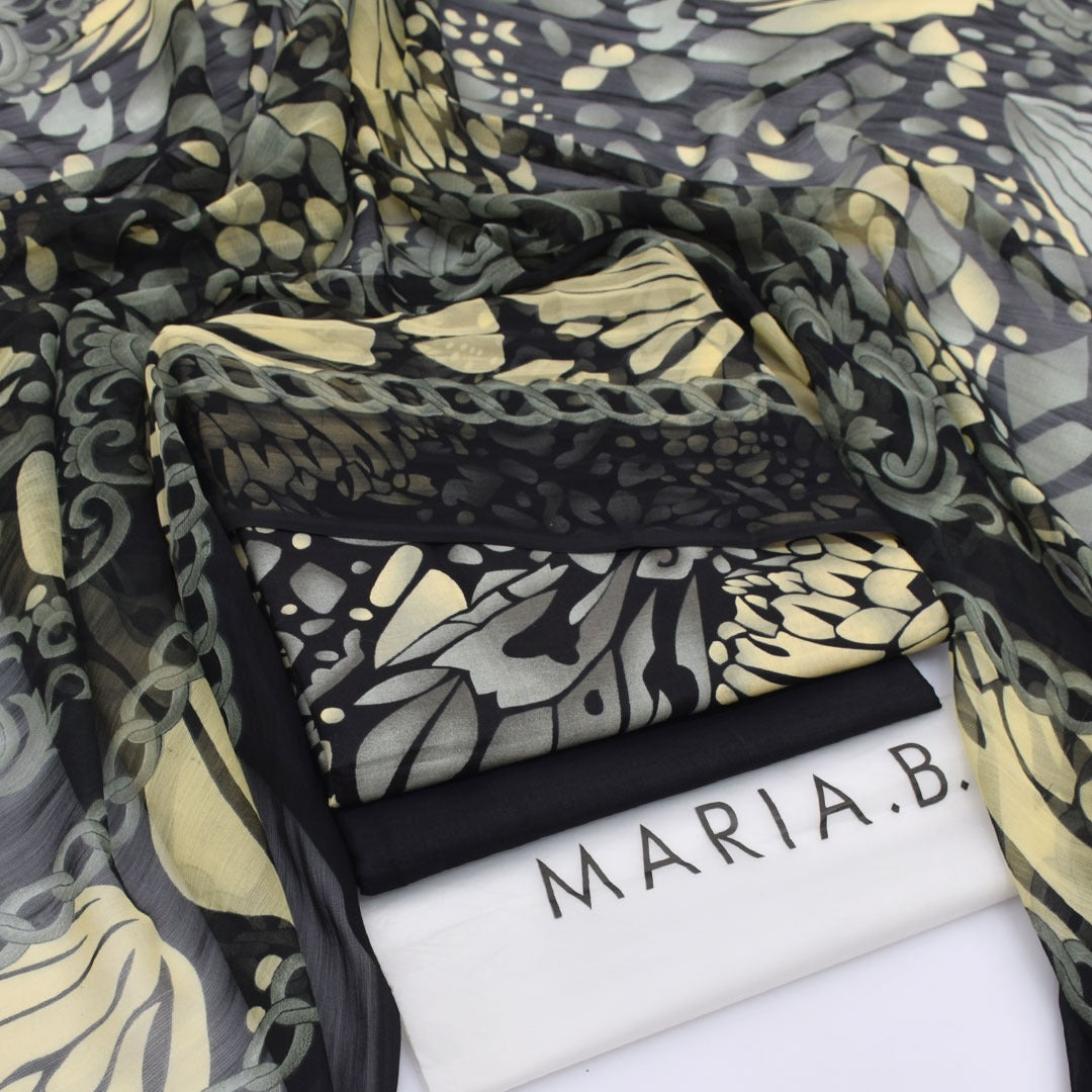 Maria.B lawn 3-Piece Un-stiched