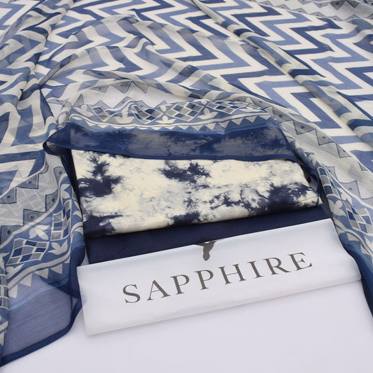 Sapphire Lawn 3-Piece Unstiched
