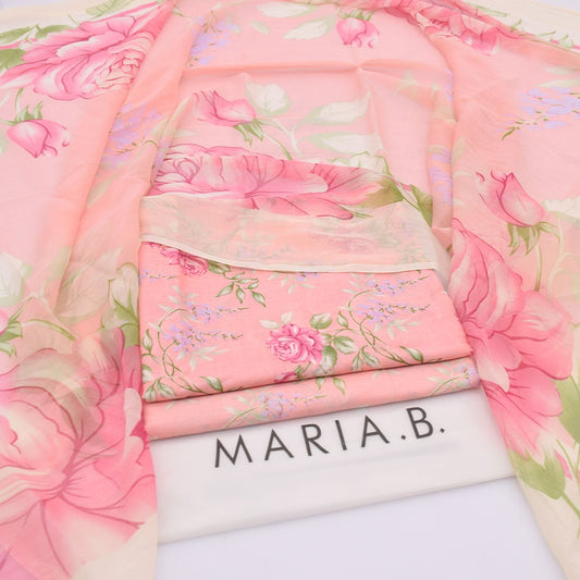 Maria.B lawn 3-Piece Un-stiched