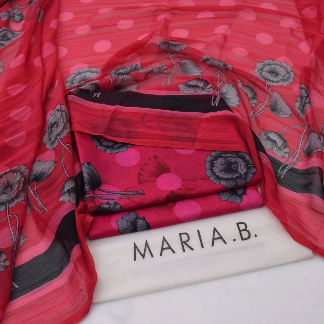 Maria.B lawn 3-Piece Un-stiched