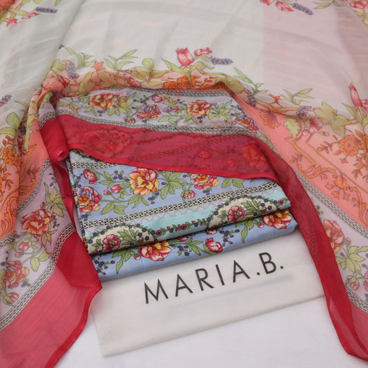 Maria.B lawn 3-Piece Un-stiched