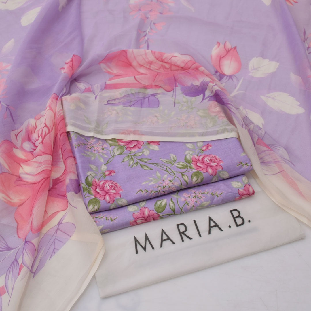 Maria.B lawn 3-Piece Un-stiched