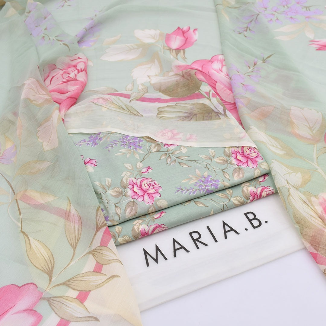 Maria.B lawn 3-Piece Un-stiched