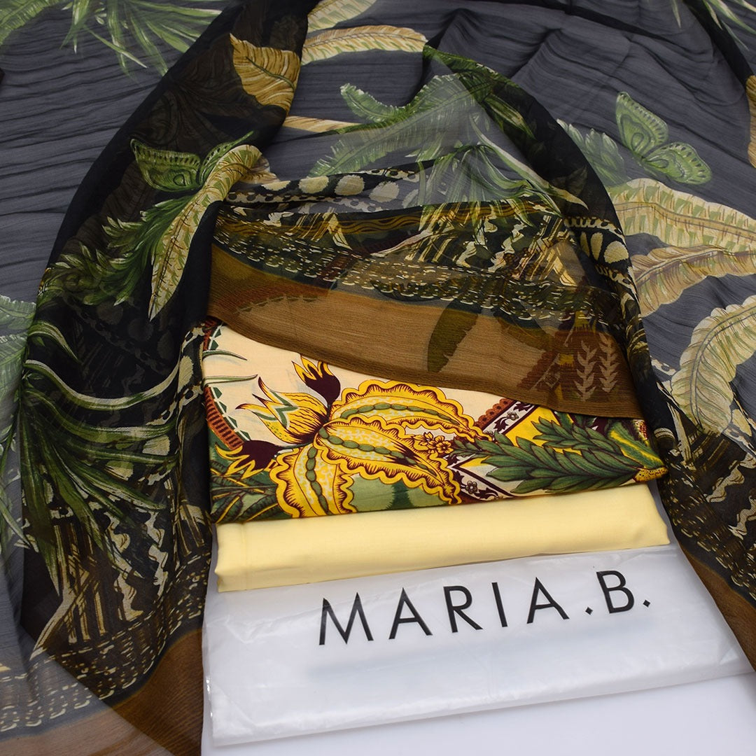 Maria.B lawn 3-Piece Un-stiched