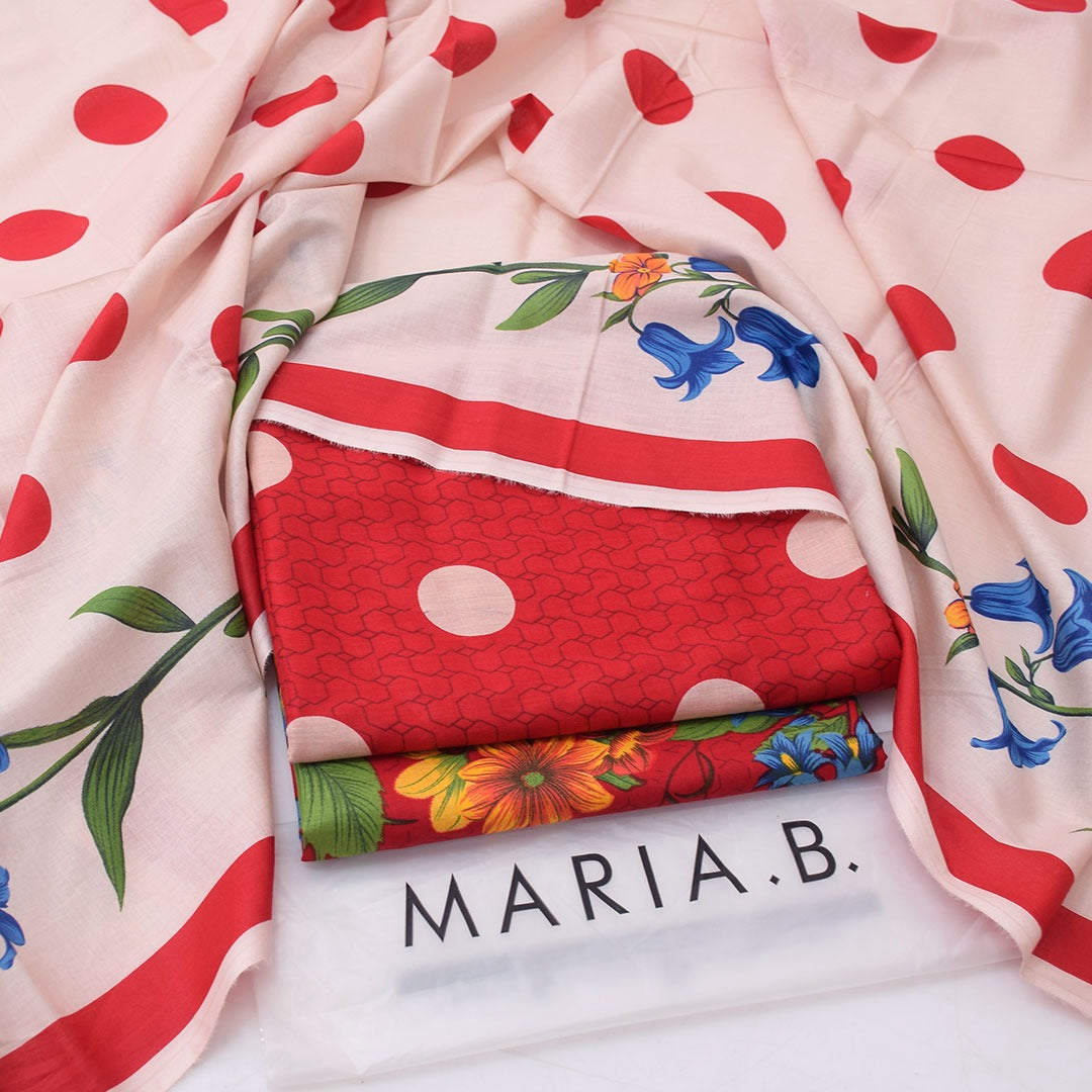 Maria.B lawn 3-Piece Un-stiched
