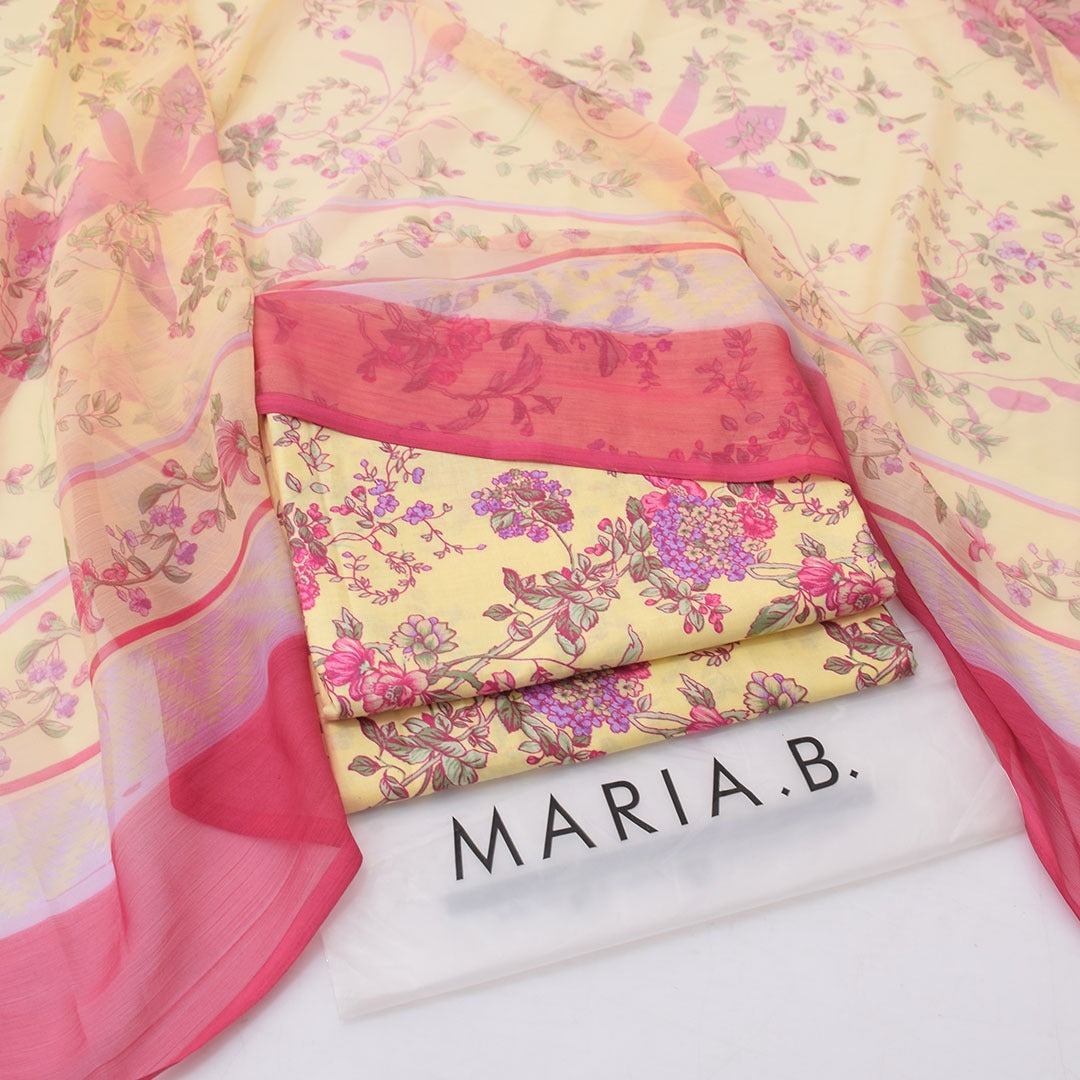 Maria.B lawn 3-Piece Un-stiched