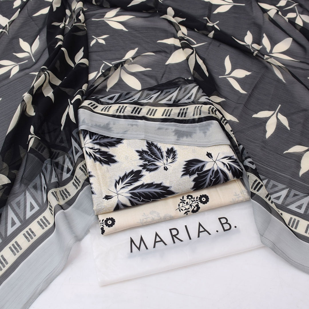 Maria.B lawn 3-Piece Un-stiched