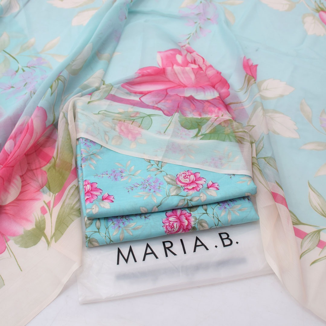 Maria.B lawn 3-Piece Un-stiched