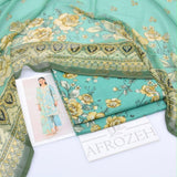 Afrozeh Digital Lawn 3-Piece Un-Stiched