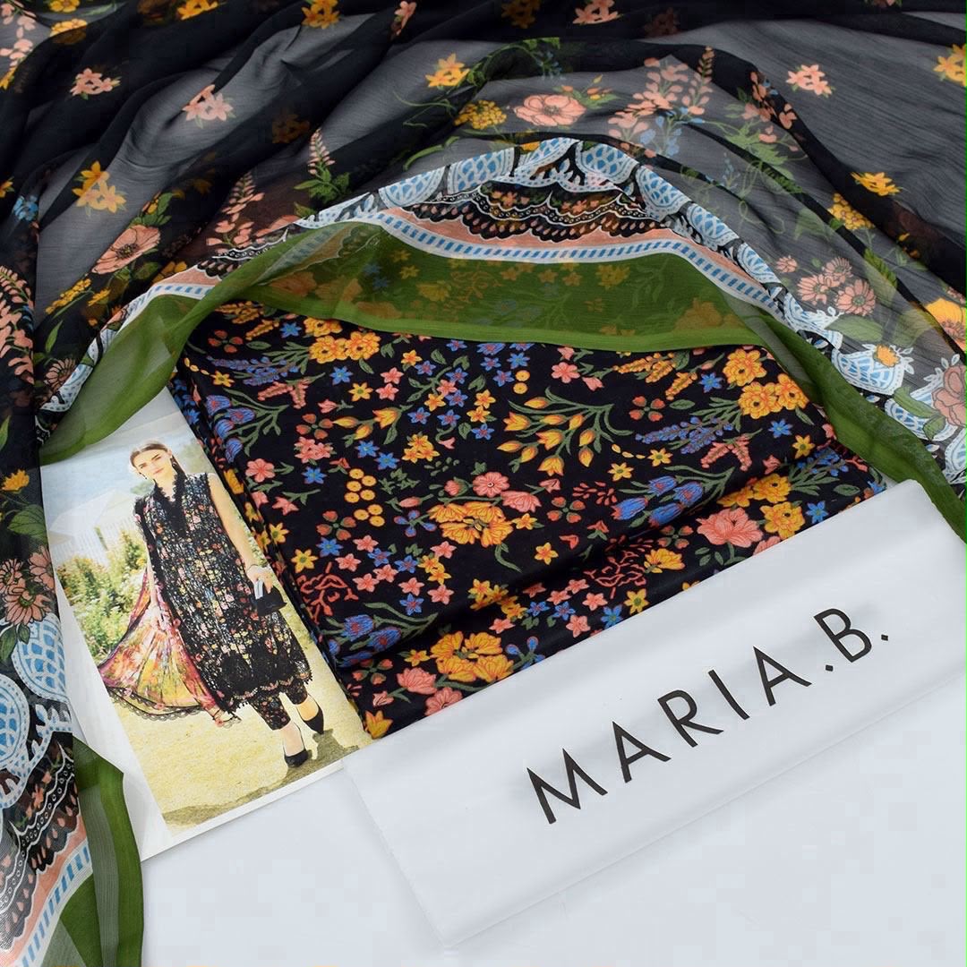 Maria.B lawn 3-Piece Un-stiched