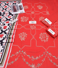 COCO by Zara Shajahan Dhanak Premium Embroidered 3-Piece