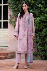 Jazmin Dhanak Premium Embroidered 3-Piece Unstitched Suit