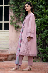 Jazmin Dhanak Premium Embroidered 3-Piece Unstitched Suit