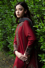 Jazmin Dhanak Premium Embroidered 3-Piece Unstitched Suit