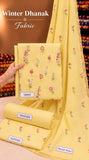 Indian Booti Dhanak Embroidered 3-Piece Un-Stiched