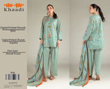 Khaadi — Dhanak 3-Piece Unstitched Suit
