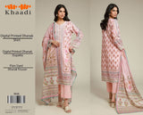 Khaadi — Dhanak 3-Piece Unstitched Suit