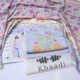 Khaadi — Dhanak 3-Piece Unstitched Suit