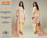 Khaadi — Dhanak 3-Piece Unstitched Suit