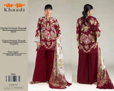 Khaadi — Dhanak 3-Piece Unstitched Suit