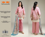 Khaadi — Dhanak 3-Piece Unstitched Suit
