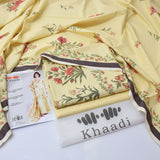 Khaadi — Dhanak 3-Piece Unstitched Suit